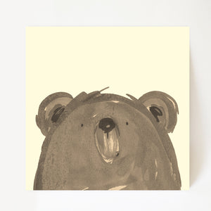 Bear character print