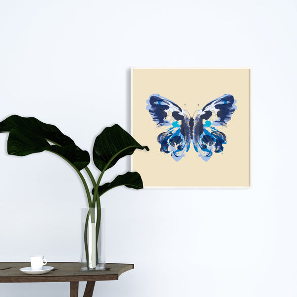 Blue Butterfly - Charity Print