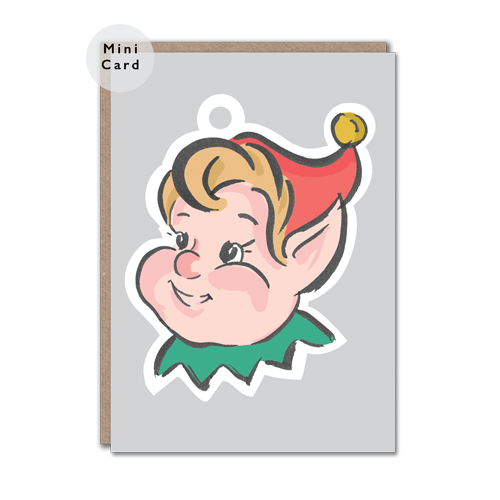 Christmas Elf Mini Card