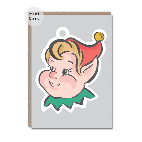 Christmas Elf Mini Card