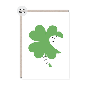 clover good luck card