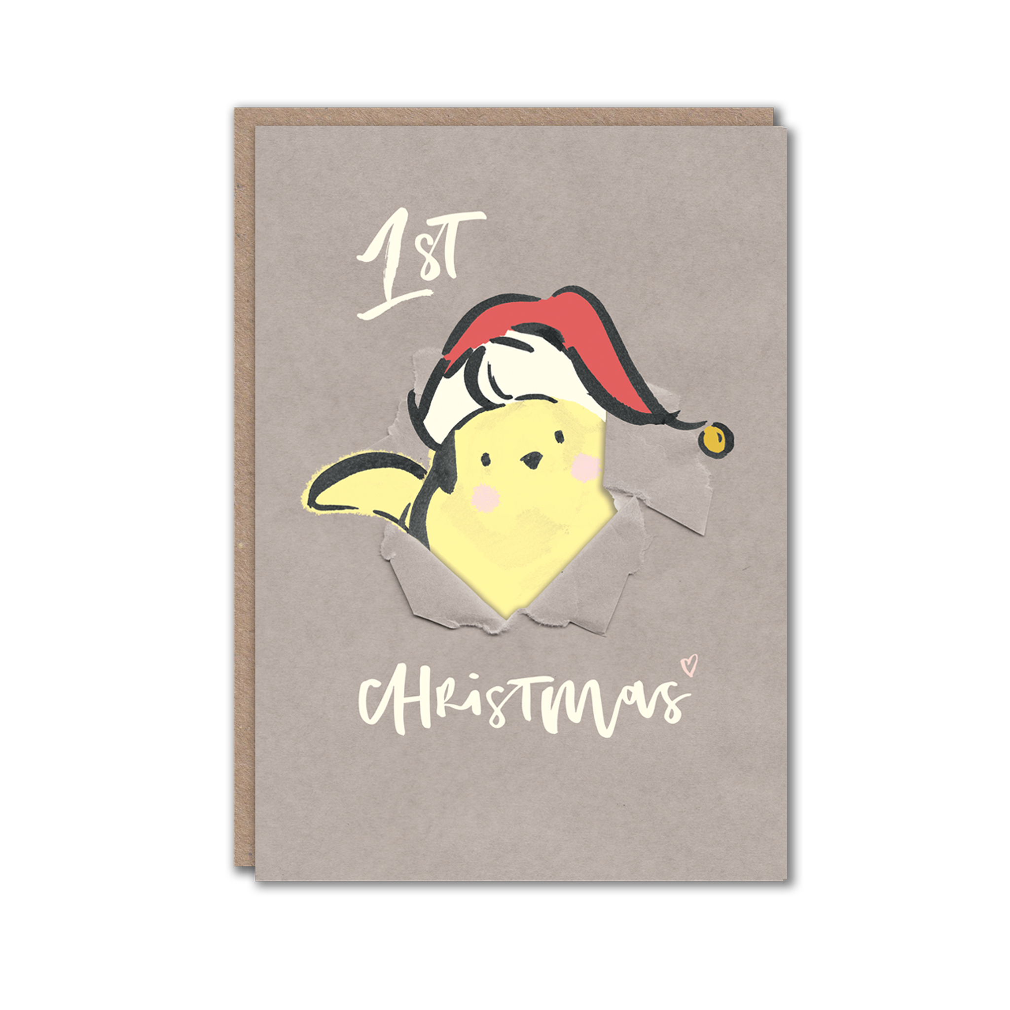 First Christmas Greeting Card