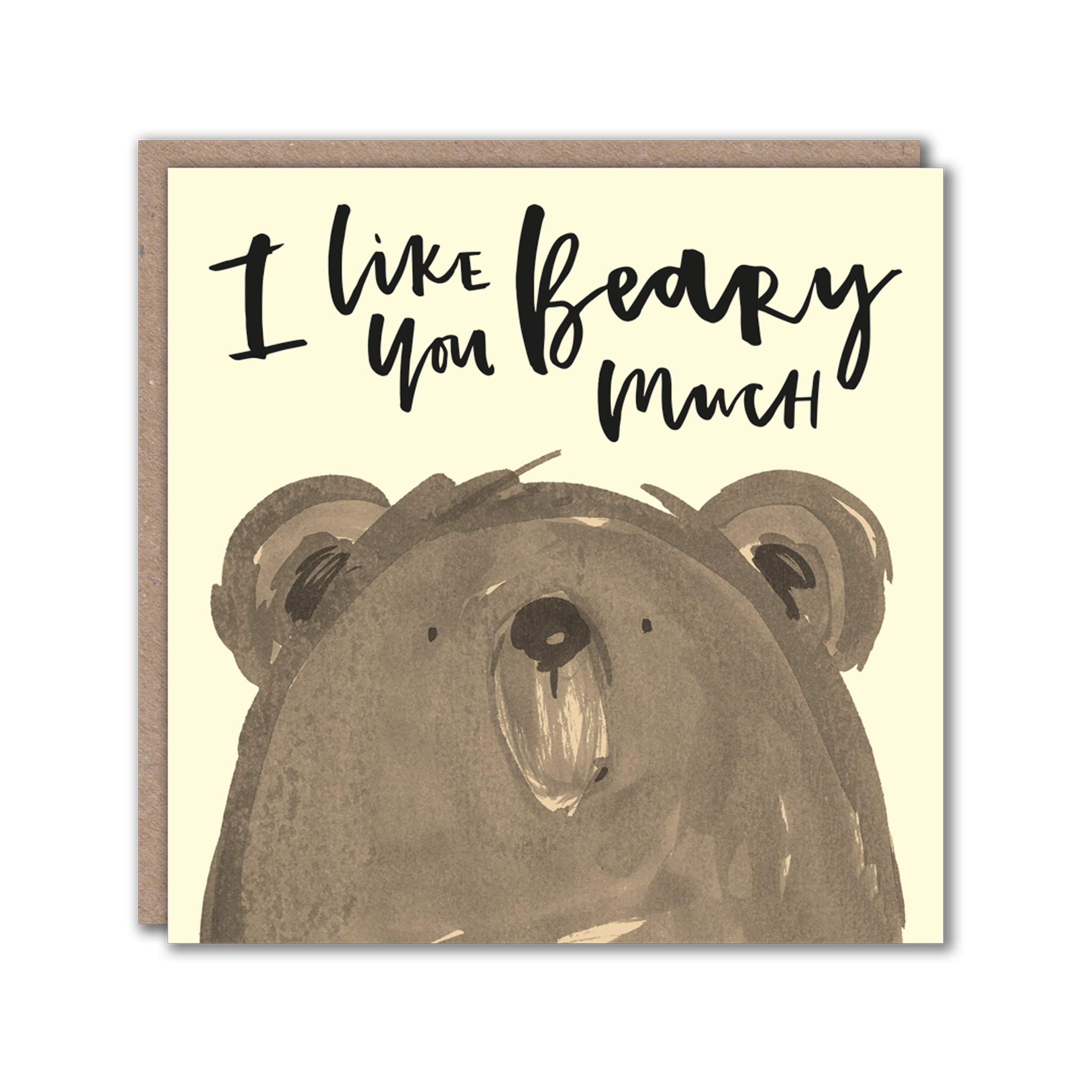 Bear Character Greeting Card